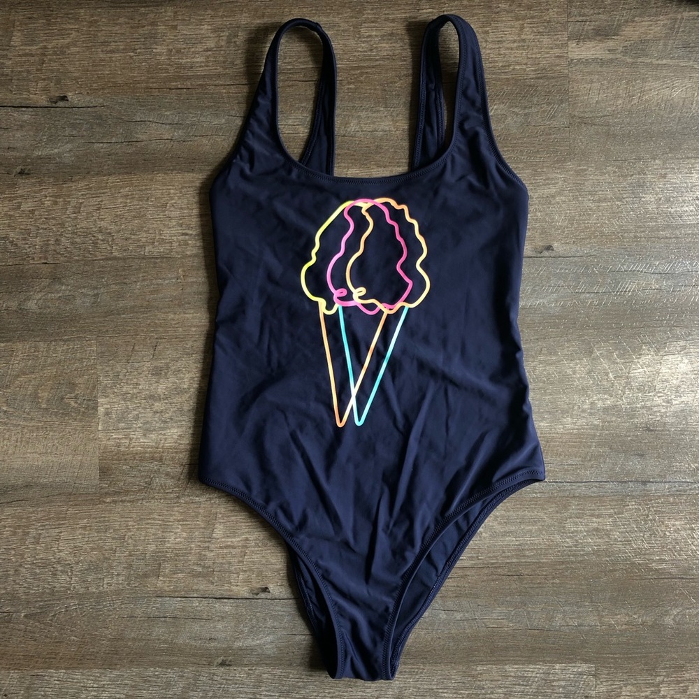 Aerie one piece cheeky swimsuit